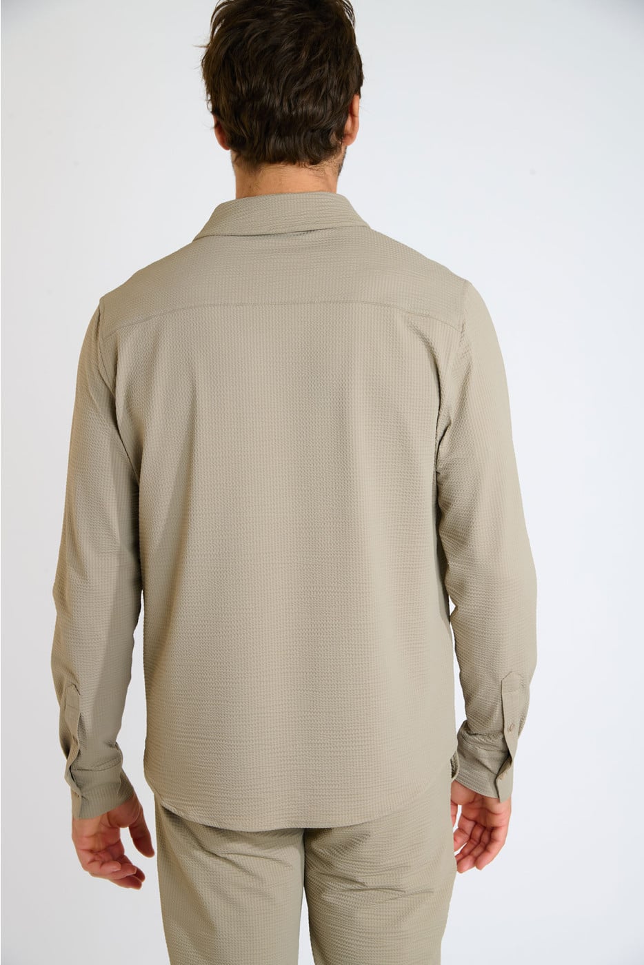 Chemise technique beige JEAN TRIESTE - 2