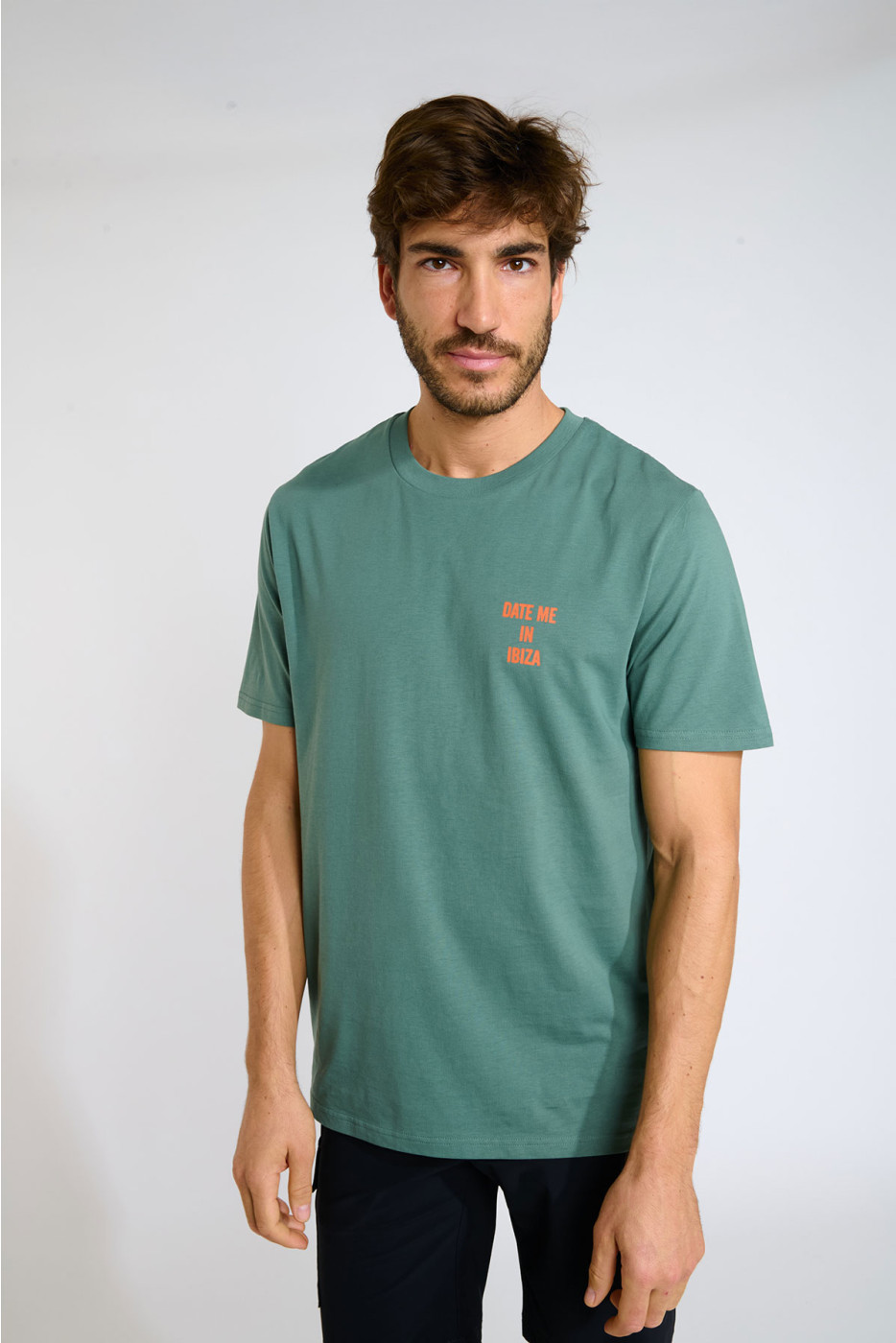 T-shirt vert MORGAN DATE ME IN IBIZA - 2