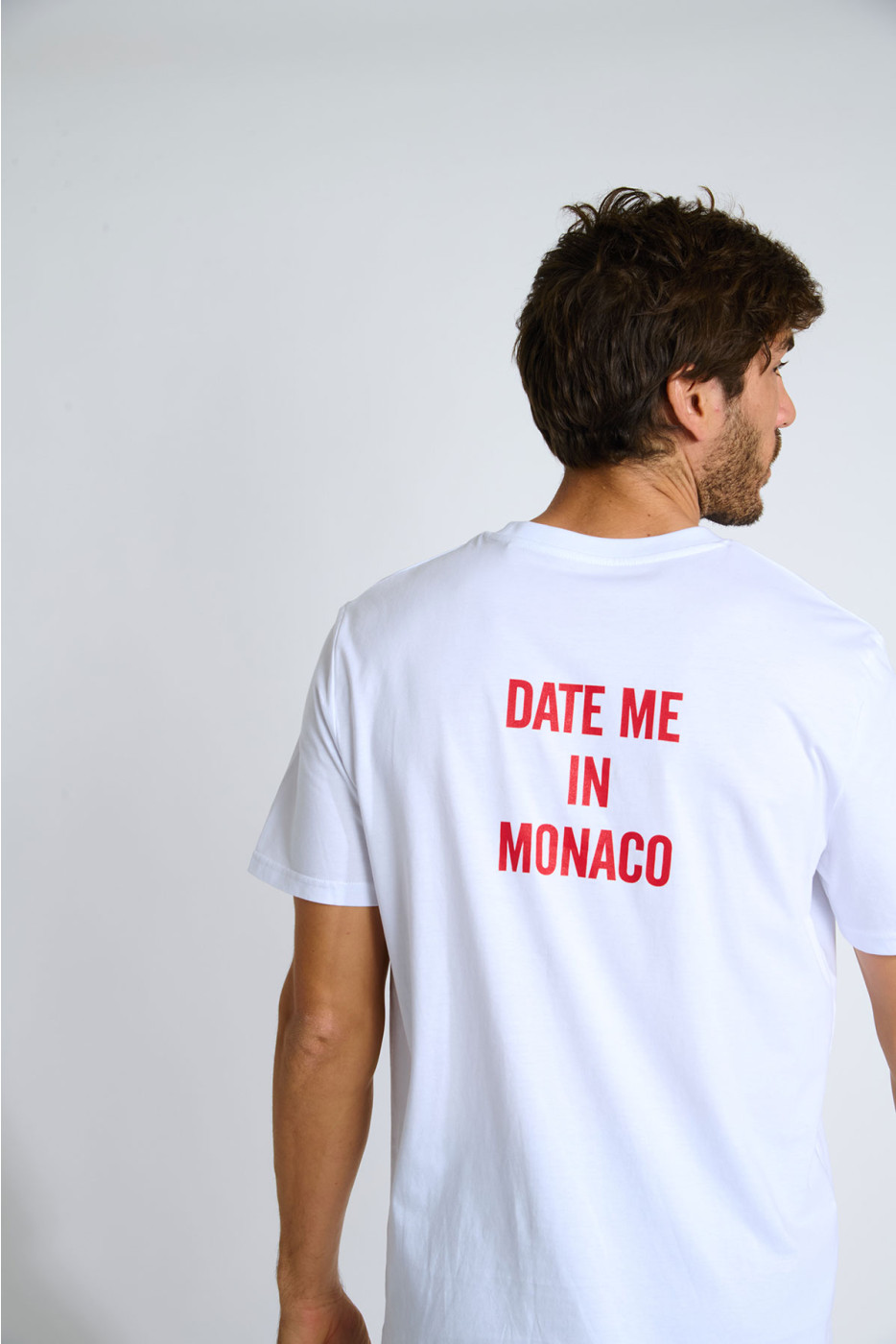 T-shirt blanc MORGAN DATE ME IN MONACO - 2