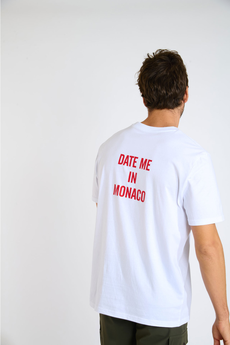 T-shirt blanc MORGAN DATE ME IN MONACO - 4