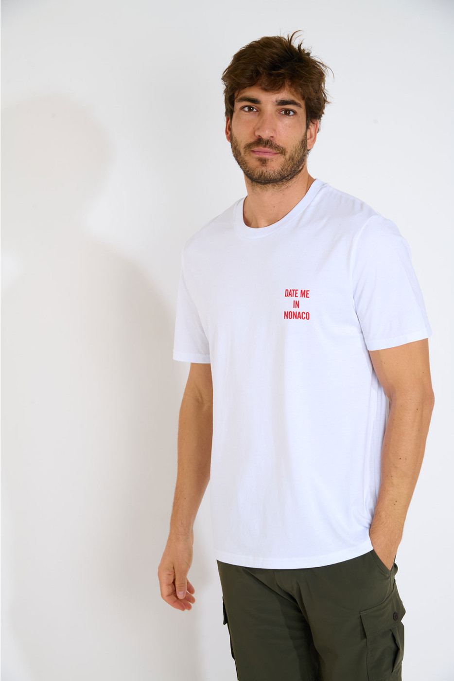 T-shirt blanc MORGAN DATE ME IN MONACO - 6