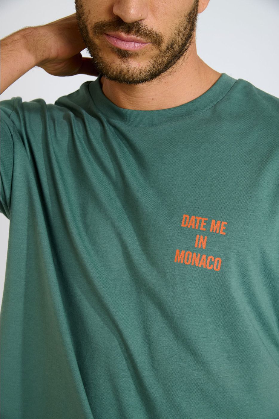 T-shirt vert MORGAN DATE ME IN MONACO - 2
