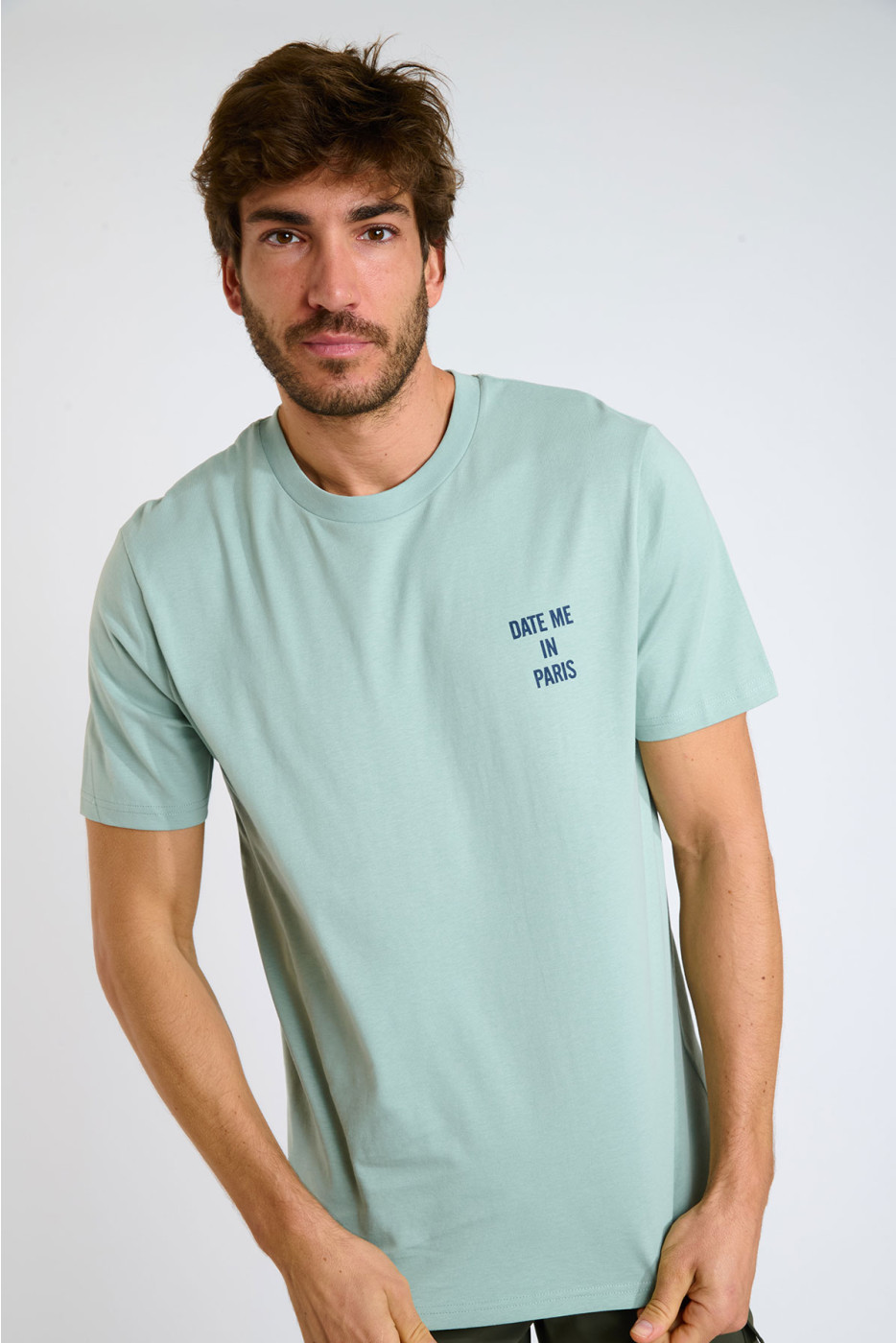 T-shirt amande MORGAN DATE ME IN PARIS - 5