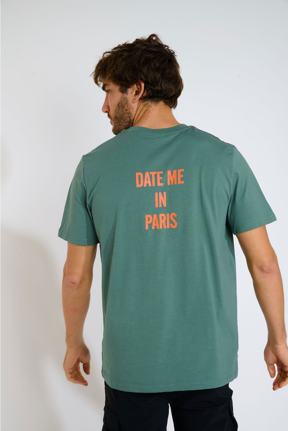 T-shirt vert MORGAN DATE ME IN PARIS - 2