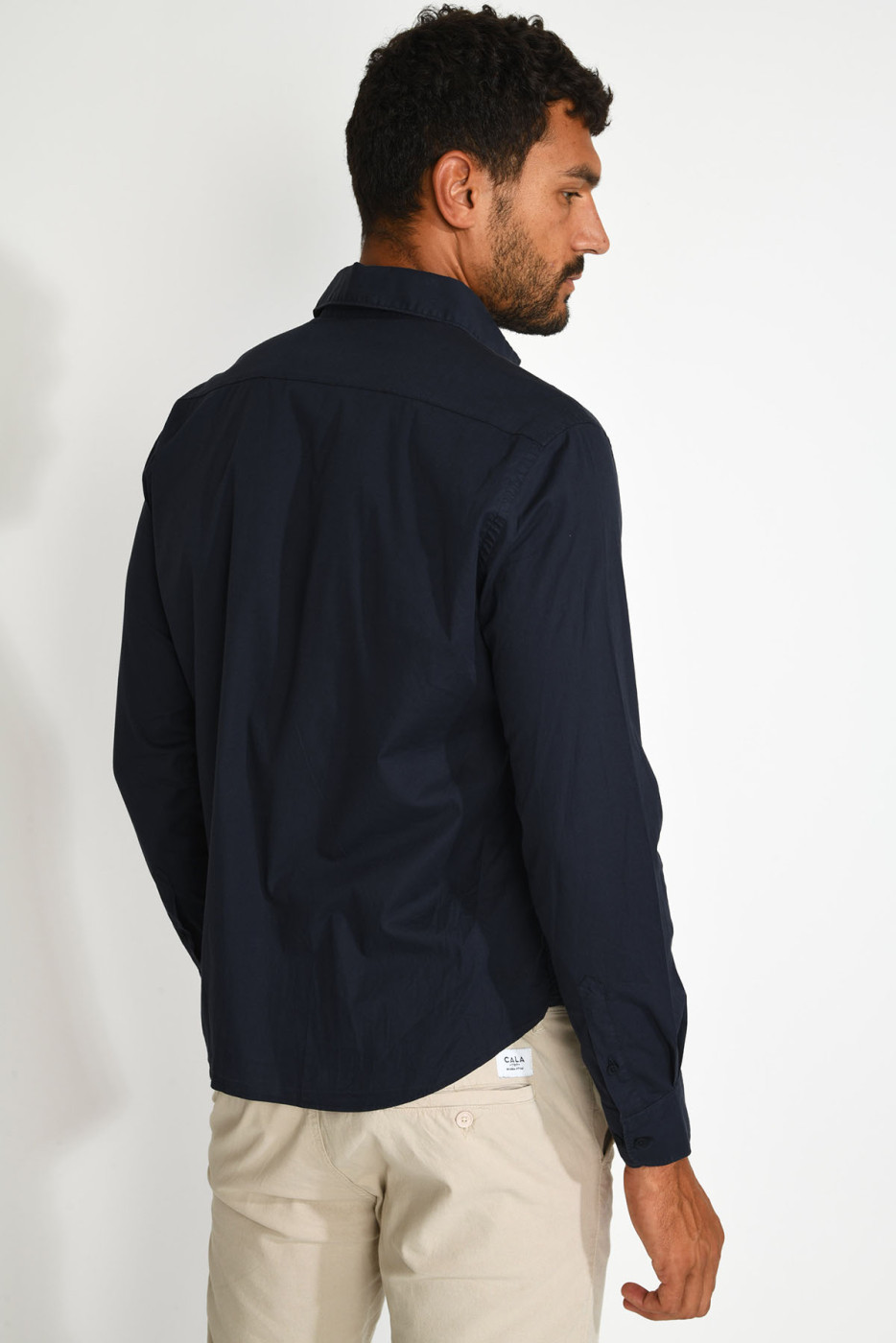 Chemise bleu marine QUENTIN CARARE - 2