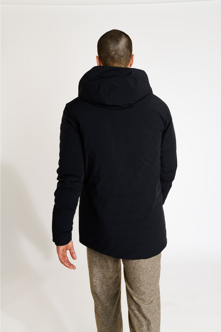Blouson parka noire BEN TURIN - 2