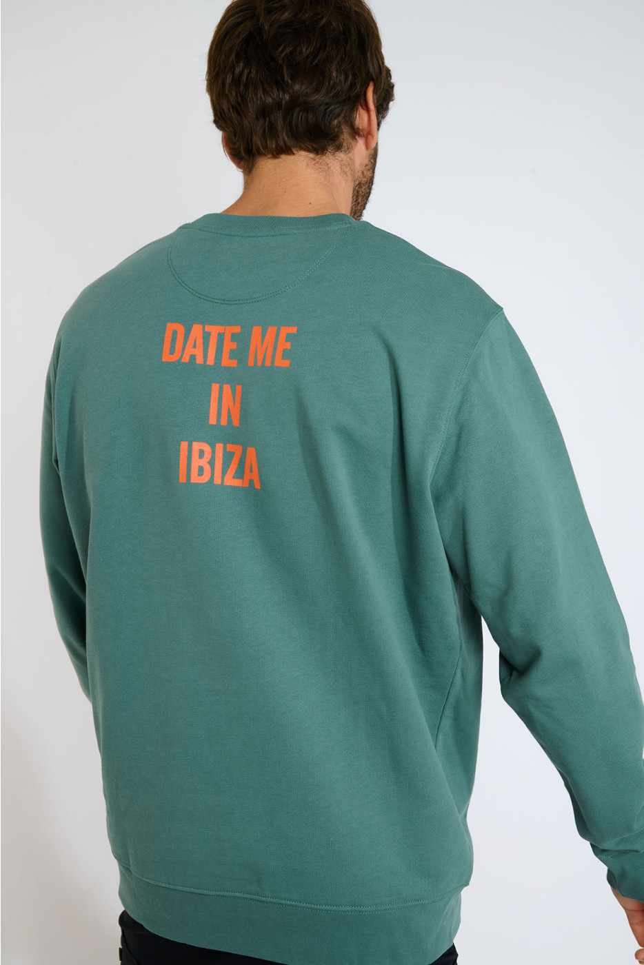 Sweat vert DATE ME IN IBIZA - 3