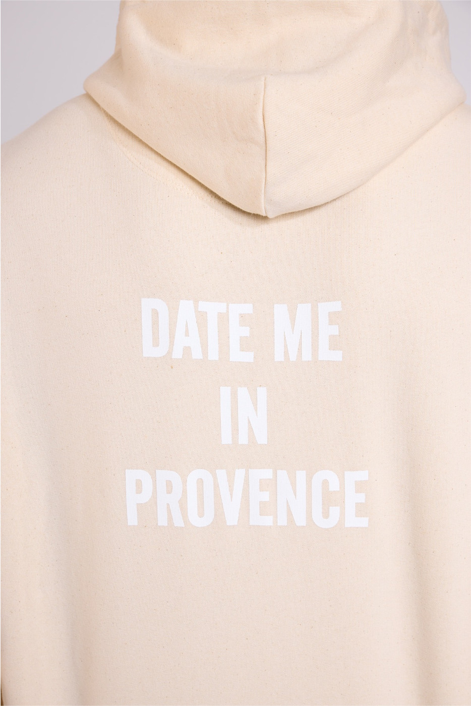 Sweat à capuche écru BASTIEN DATE ME IN PROVENCE - 4