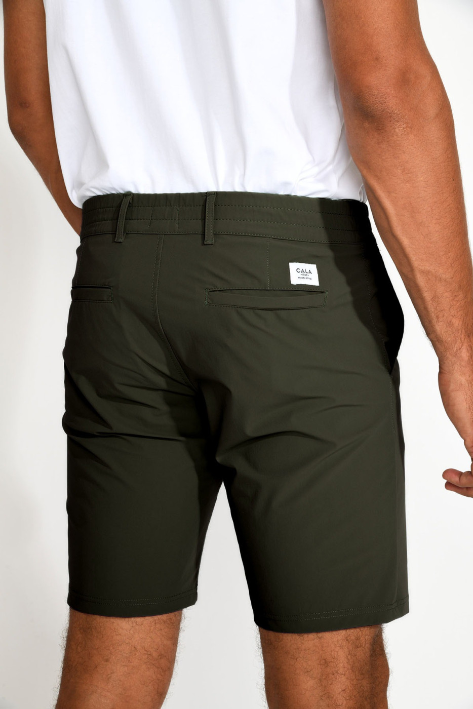Short kaki GIORGIO LESCADA - 4