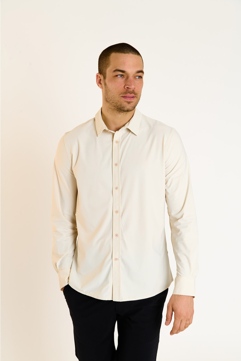 Chemise écru technique JEAN BAIABLUE - 4