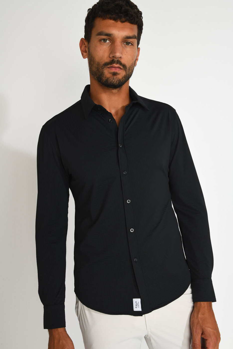 Chemise technique noir JEAN TRIESTE - 12