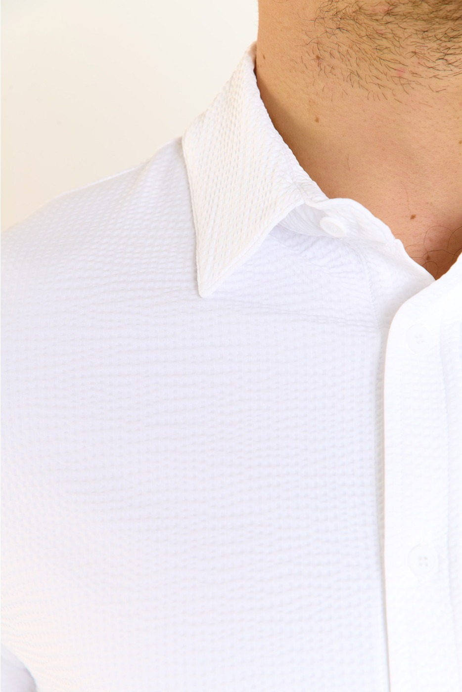 Chemise technique blanche JEAN TRIESTE - 2