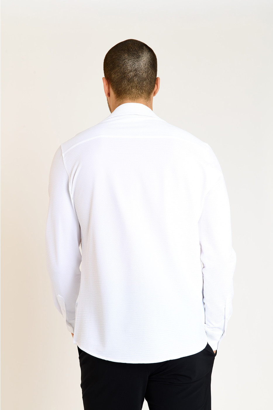 Chemise technique blanche JEAN TRIESTE - 5