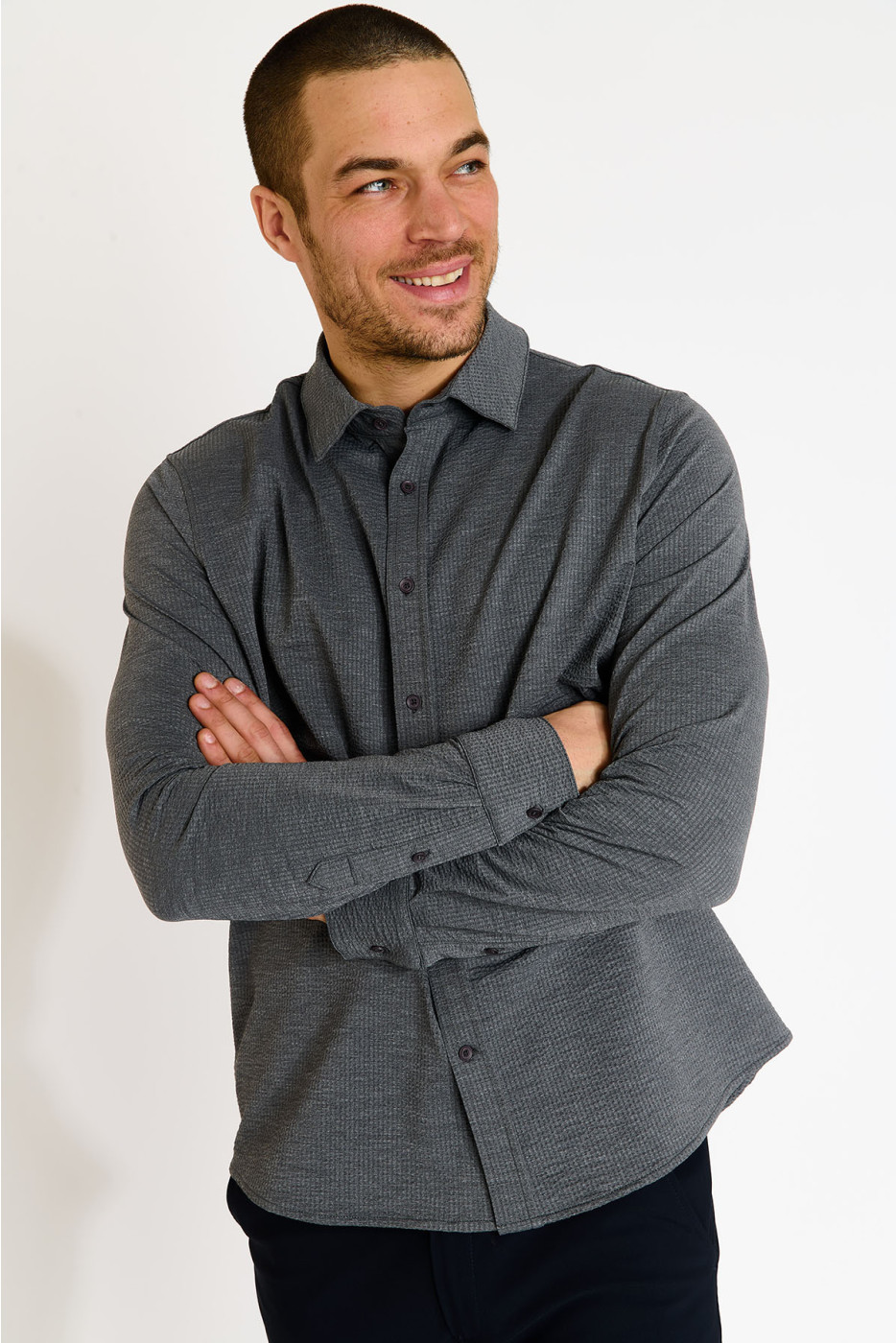 Chemise technique gris JEAN TRIESTE - 2
