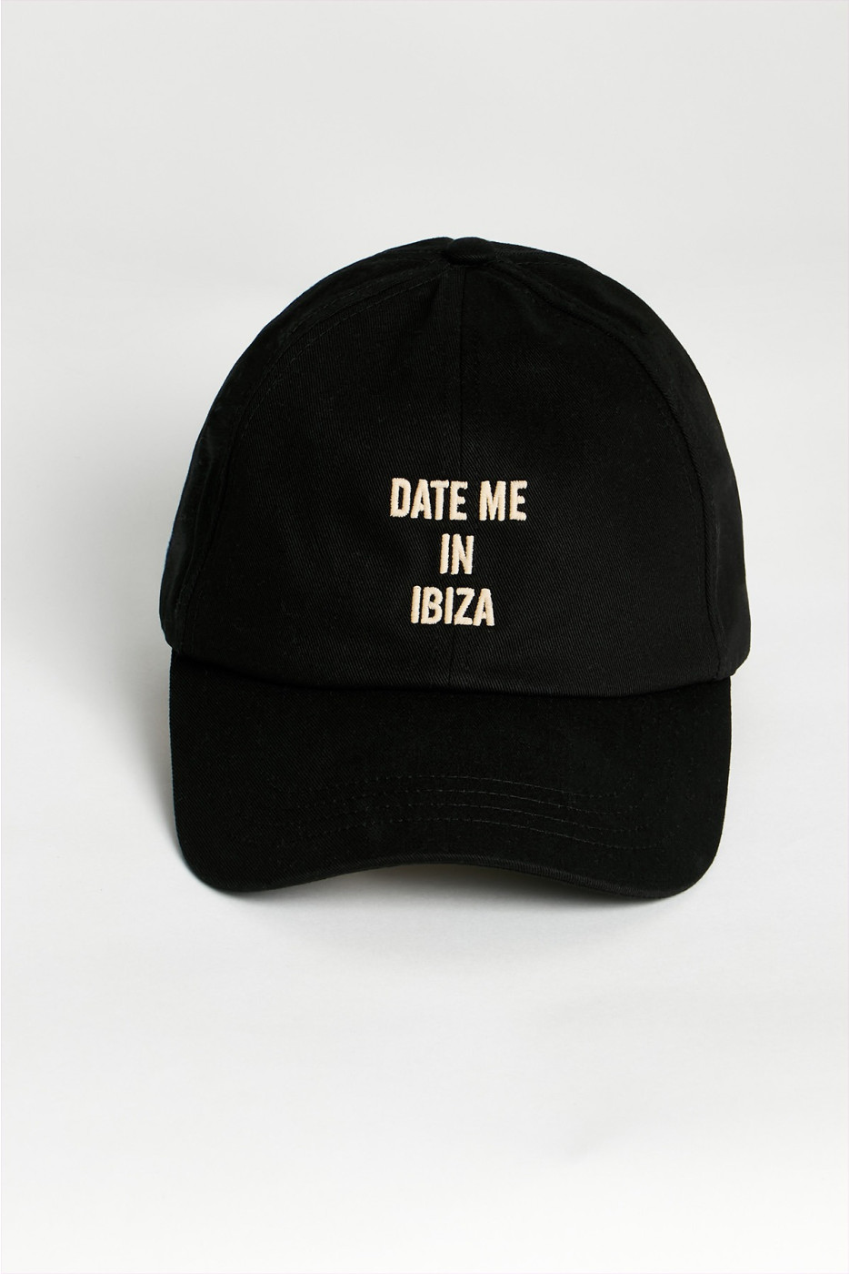 Casquette noire LEO DATE ME IN IBIZA - 6