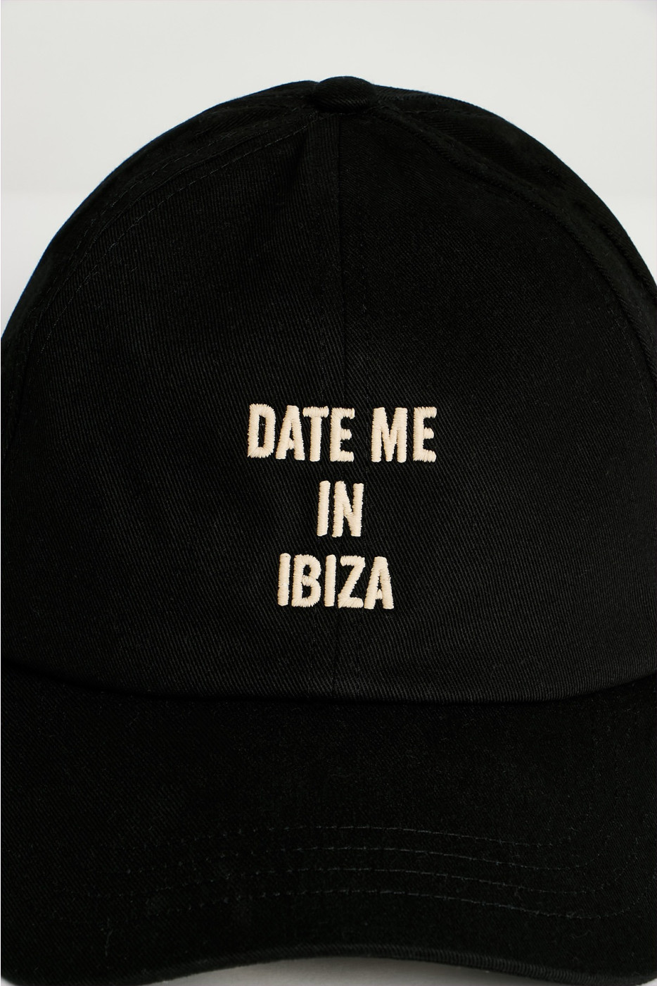 Casquette noire LEO DATE ME IN IBIZA - 8