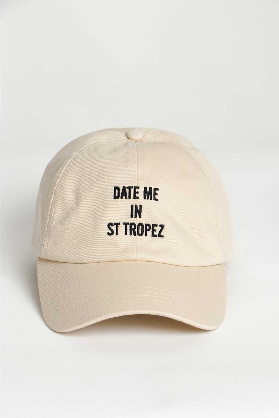 Casquette beige LEO DATE ME IN ST TROPEZ - 4