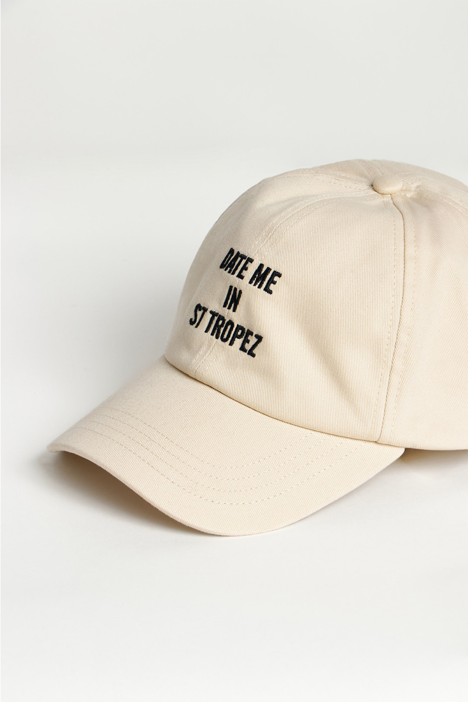 Casquette beige LEO DATE ME IN ST TROPEZ - 2