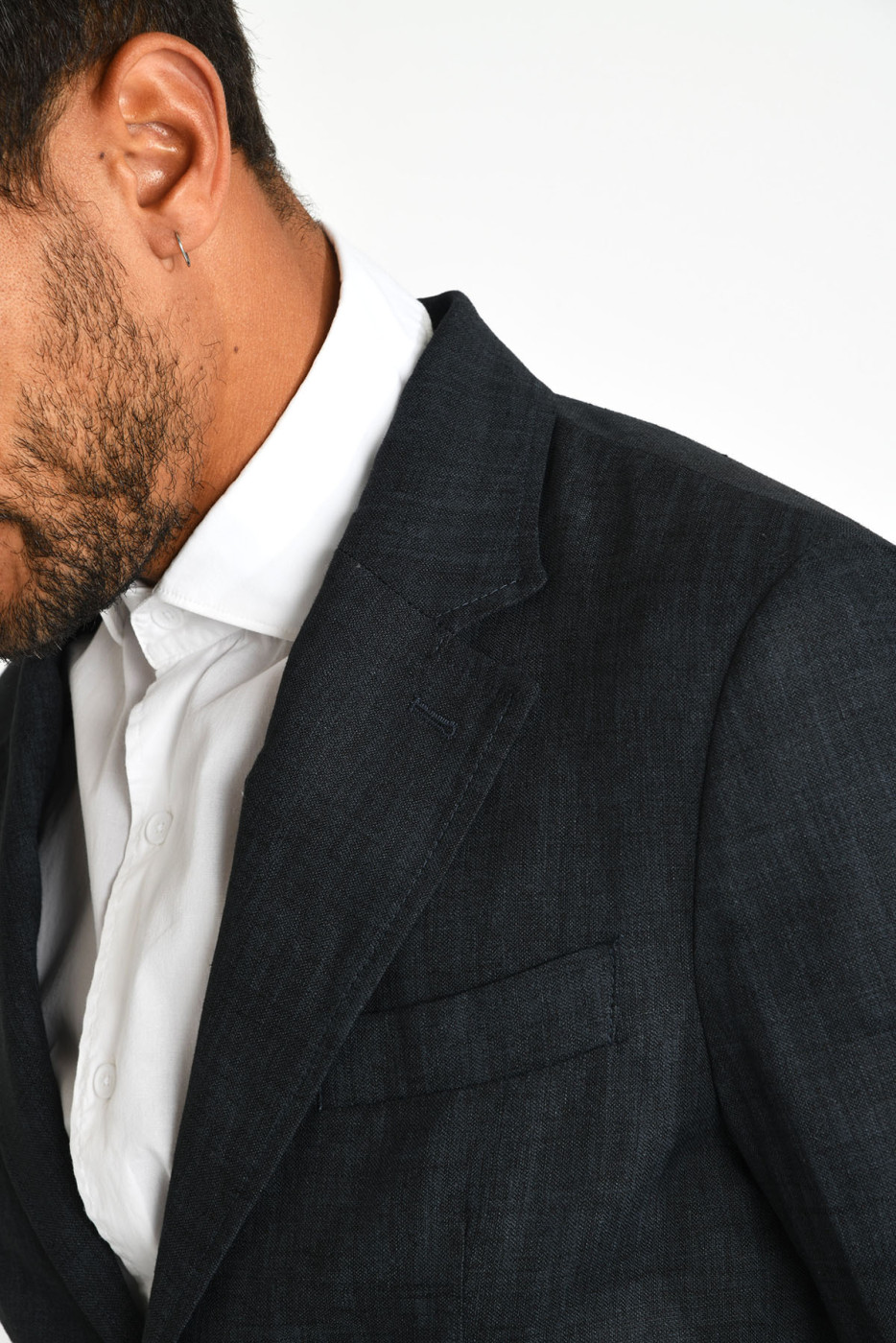Veste de costume gris MAURO NAVELLI - 5