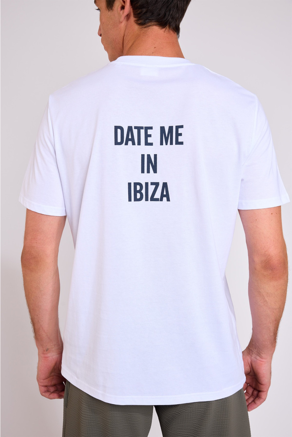 T-shirt blanc MORGAN DATE ME IN IBIZA - 2
