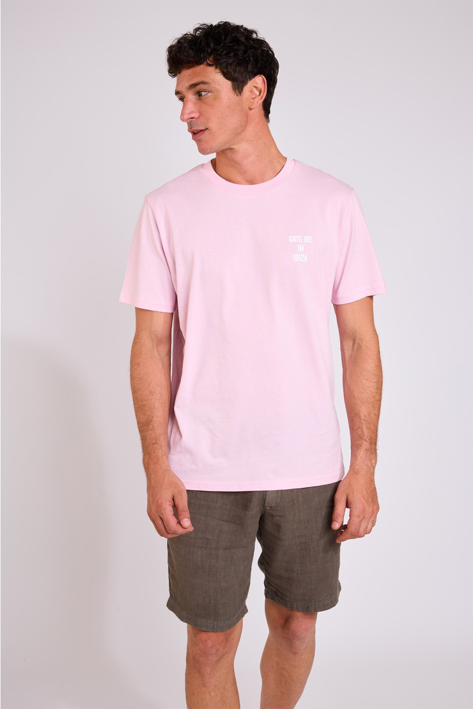 T-shirt rose MORGAN DATE ME IN IBIZA - 5