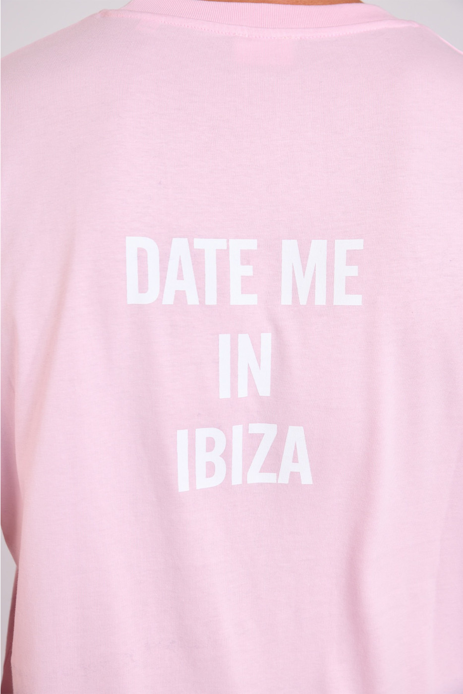 T-shirt rose MORGAN DATE ME IN IBIZA - 6