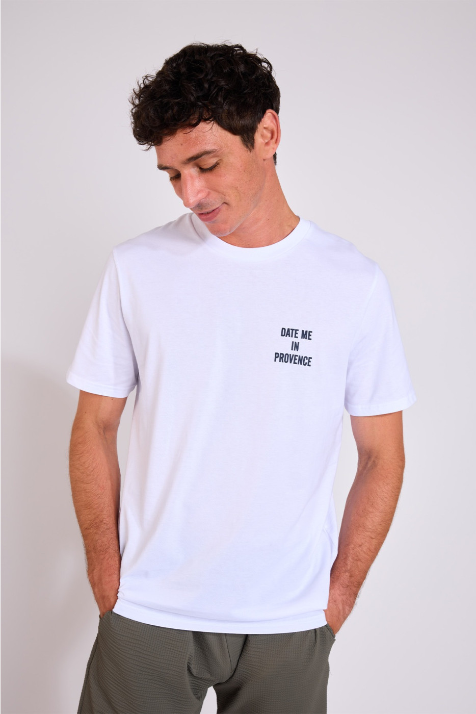 T-shirt blanc MORGAN DATE ME IN PROVENCE - 3