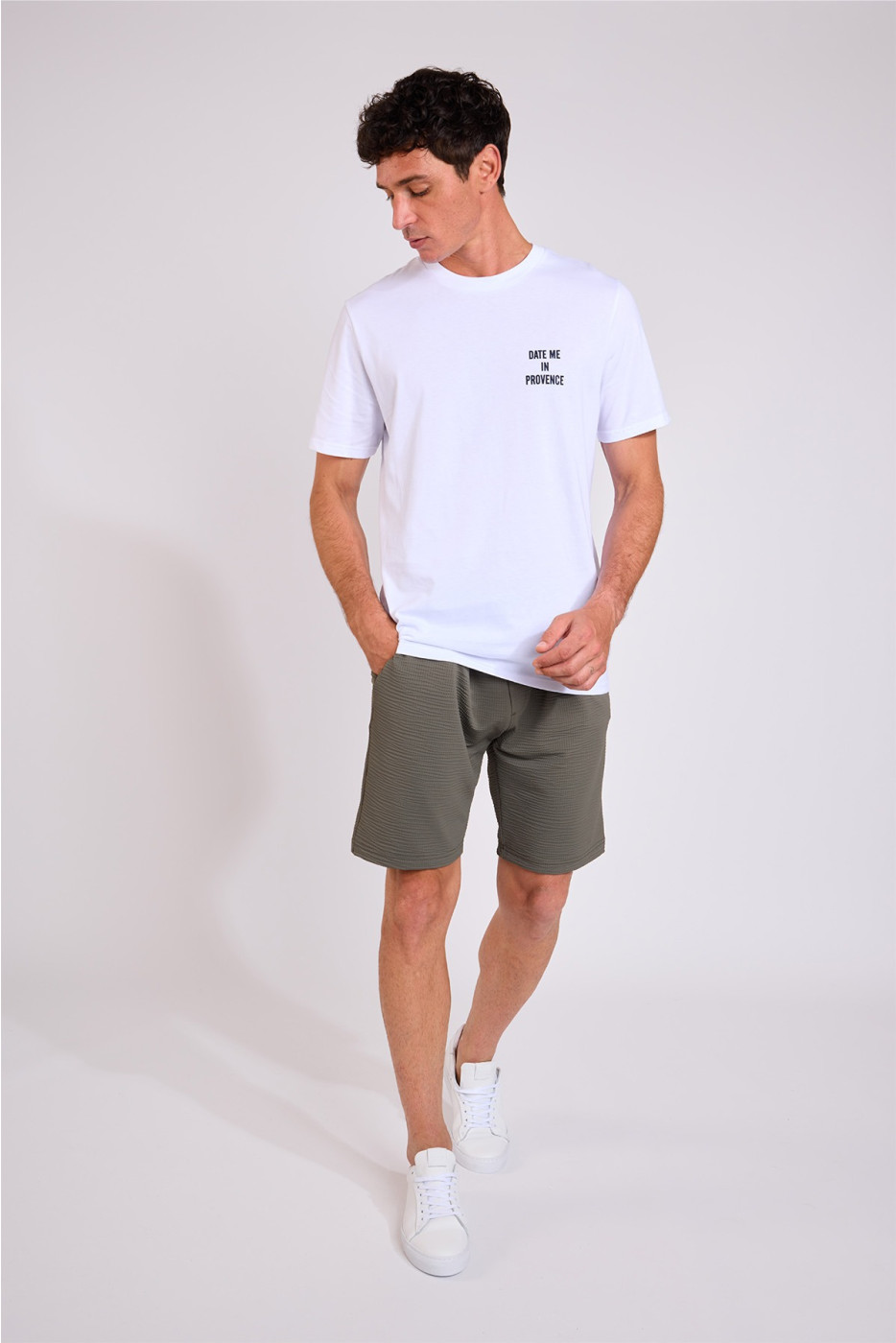T-shirt blanc MORGAN DATE ME IN PROVENCE - 5