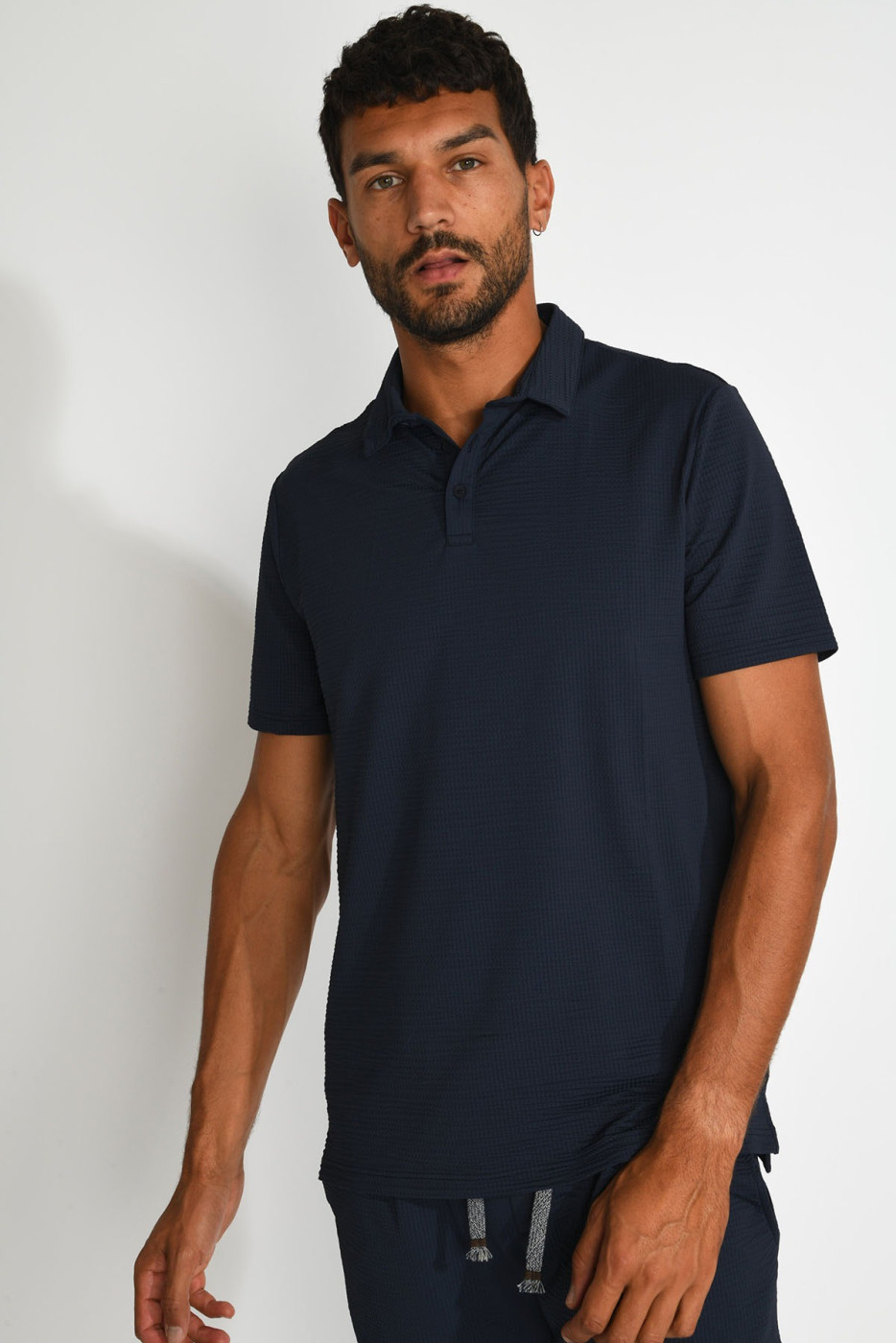 Polo bleu marine VASCO TRIESTE - 5