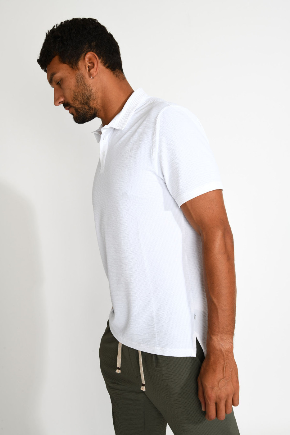 Polo blanc VASCO TRIESTE - 12