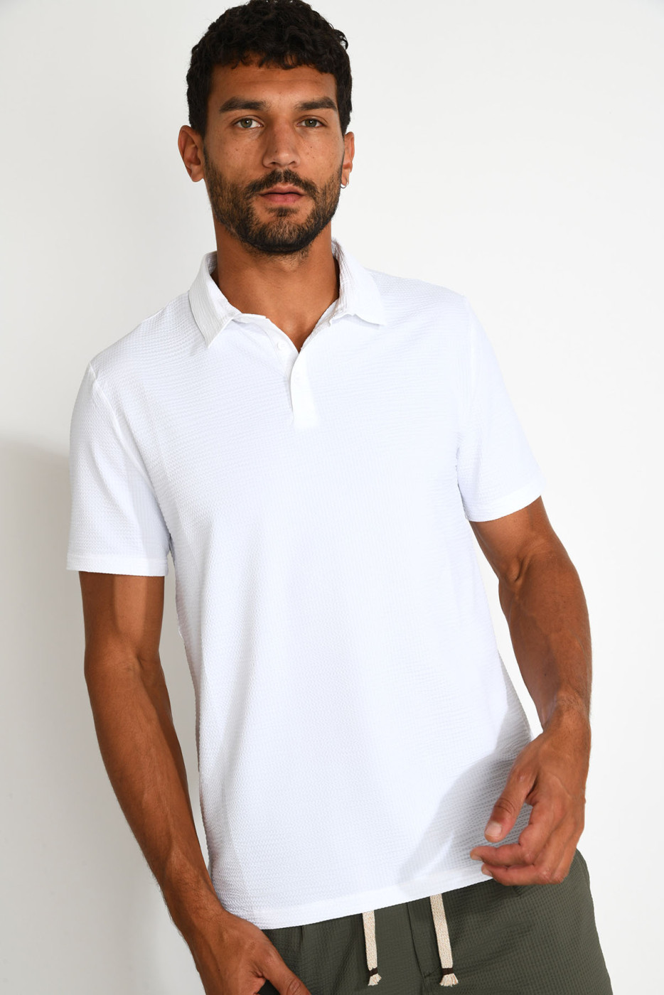 Polo blanc VASCO TRIESTE - 7