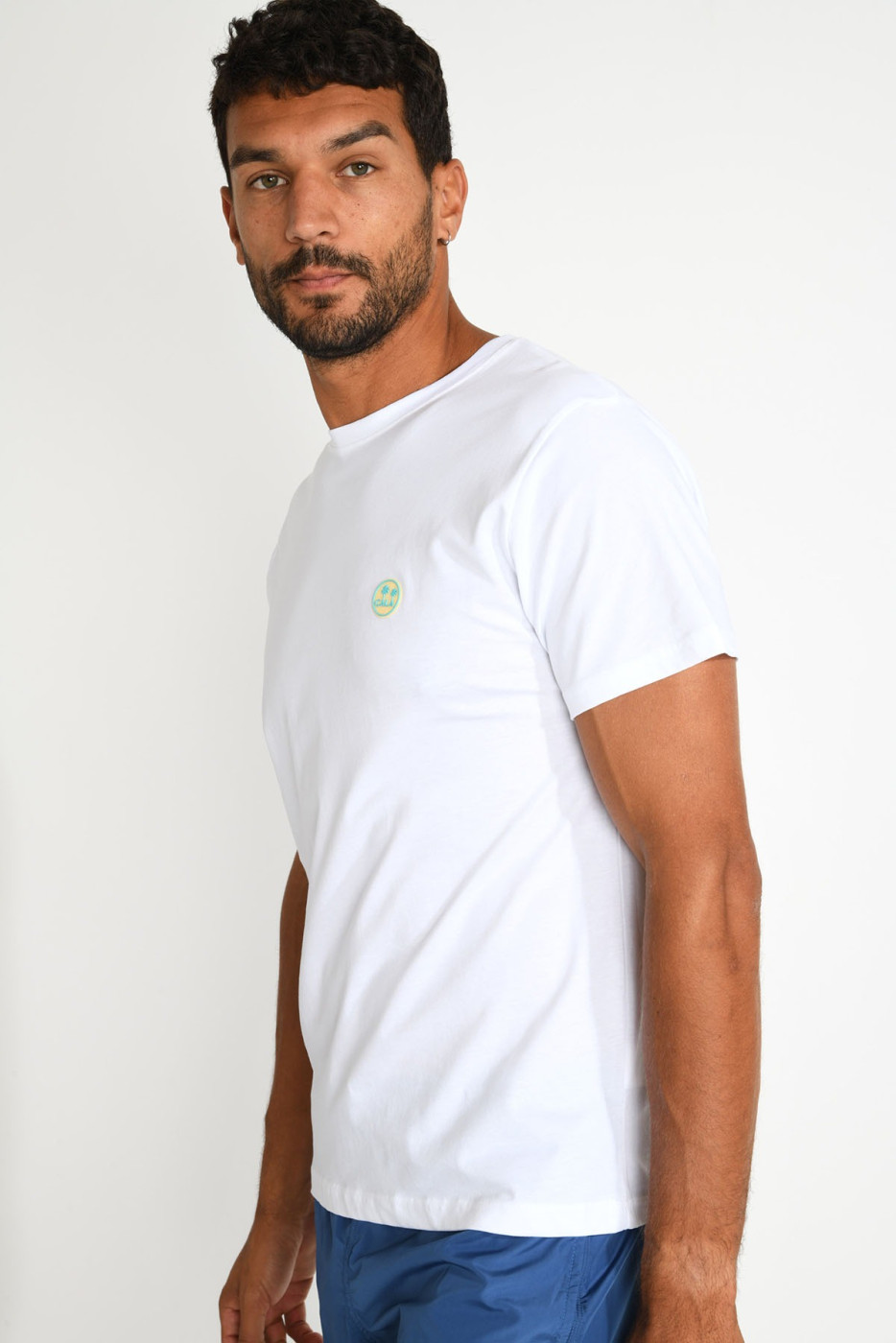 T shirt YANN CORAL blanc - 6