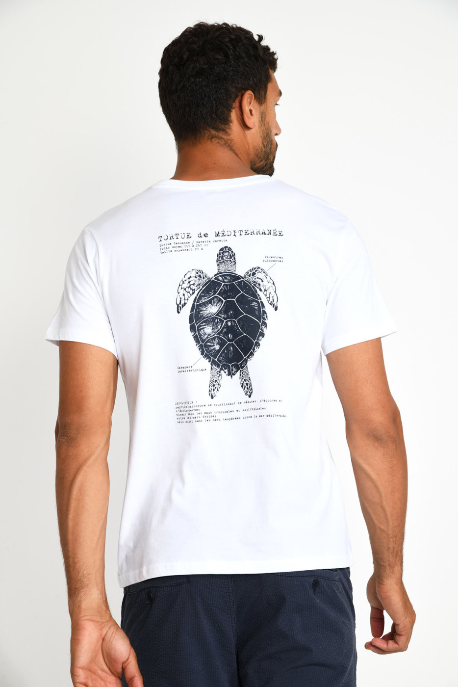 T shirt blanc YANNTORTU - 2