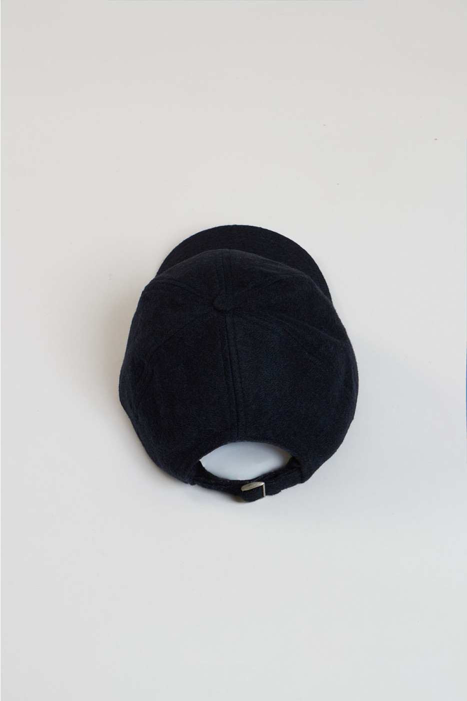 Casquette en laine bleu marine ALBERT VALENCE - 3