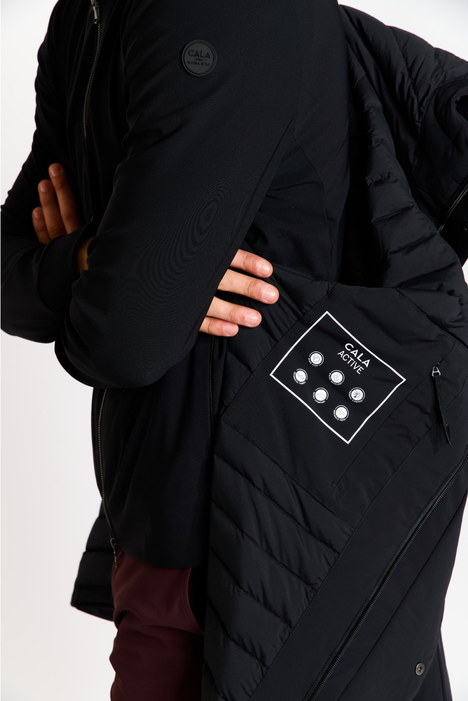 Blouson parka noire BEN TURIN - 11