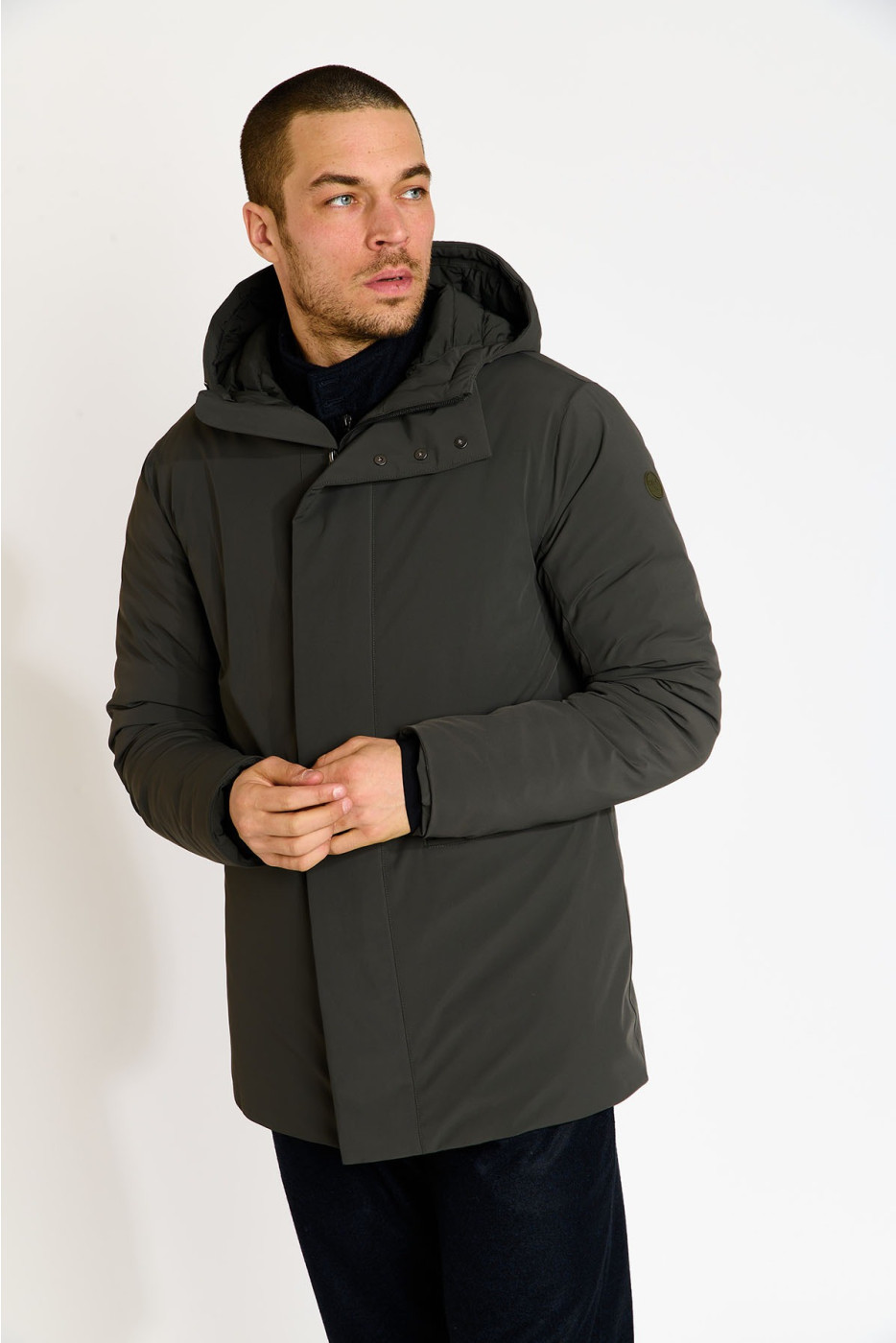 Blouson parka vert kaki BEN TURIN - 4