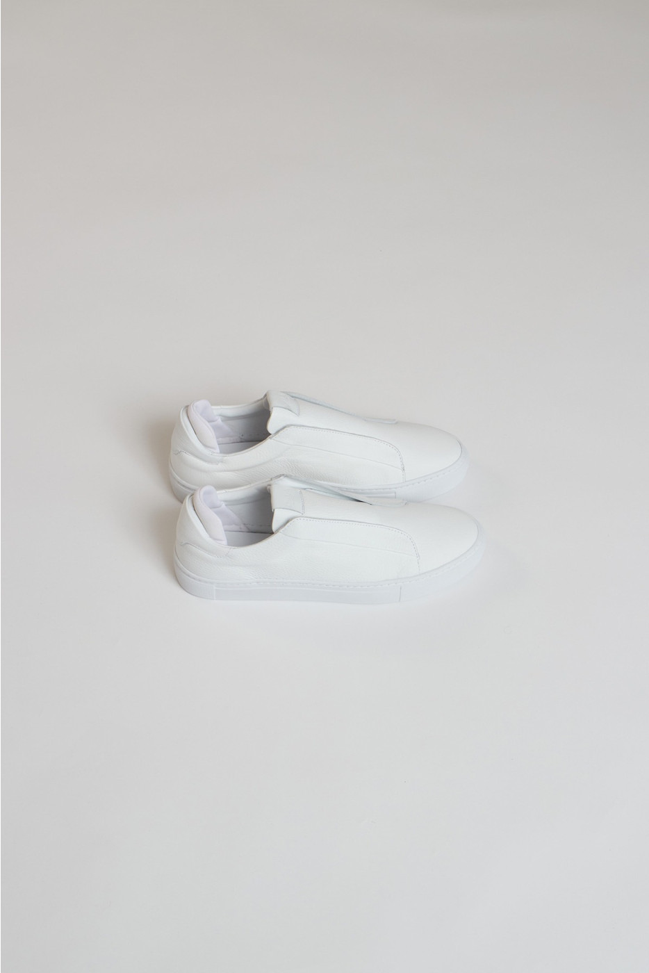 Baskets blanches en cuir BENJAMIN FERIOLO - 3