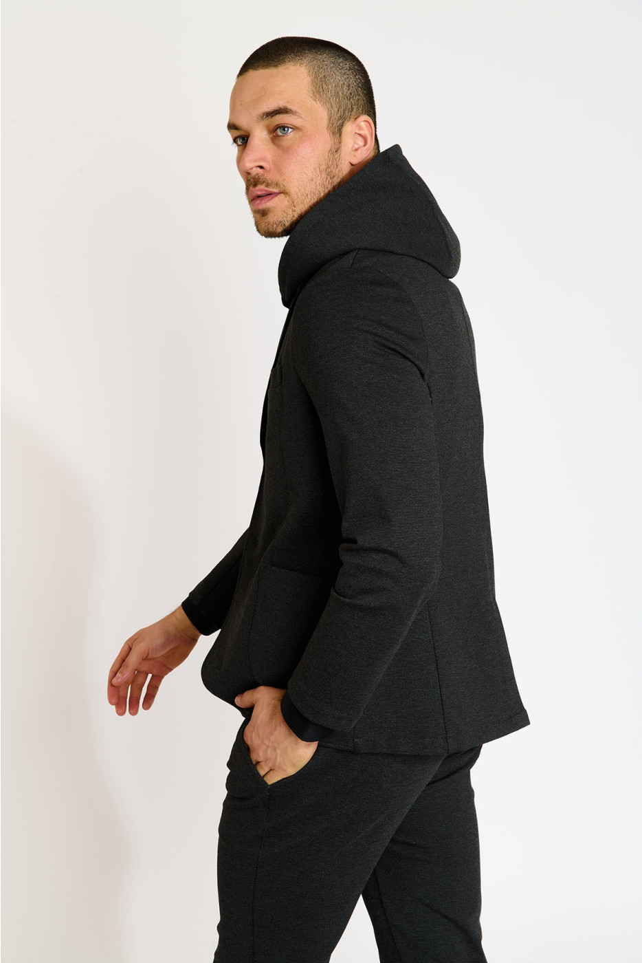 Veste amovible gris anthracite EDDY MATERA - 6