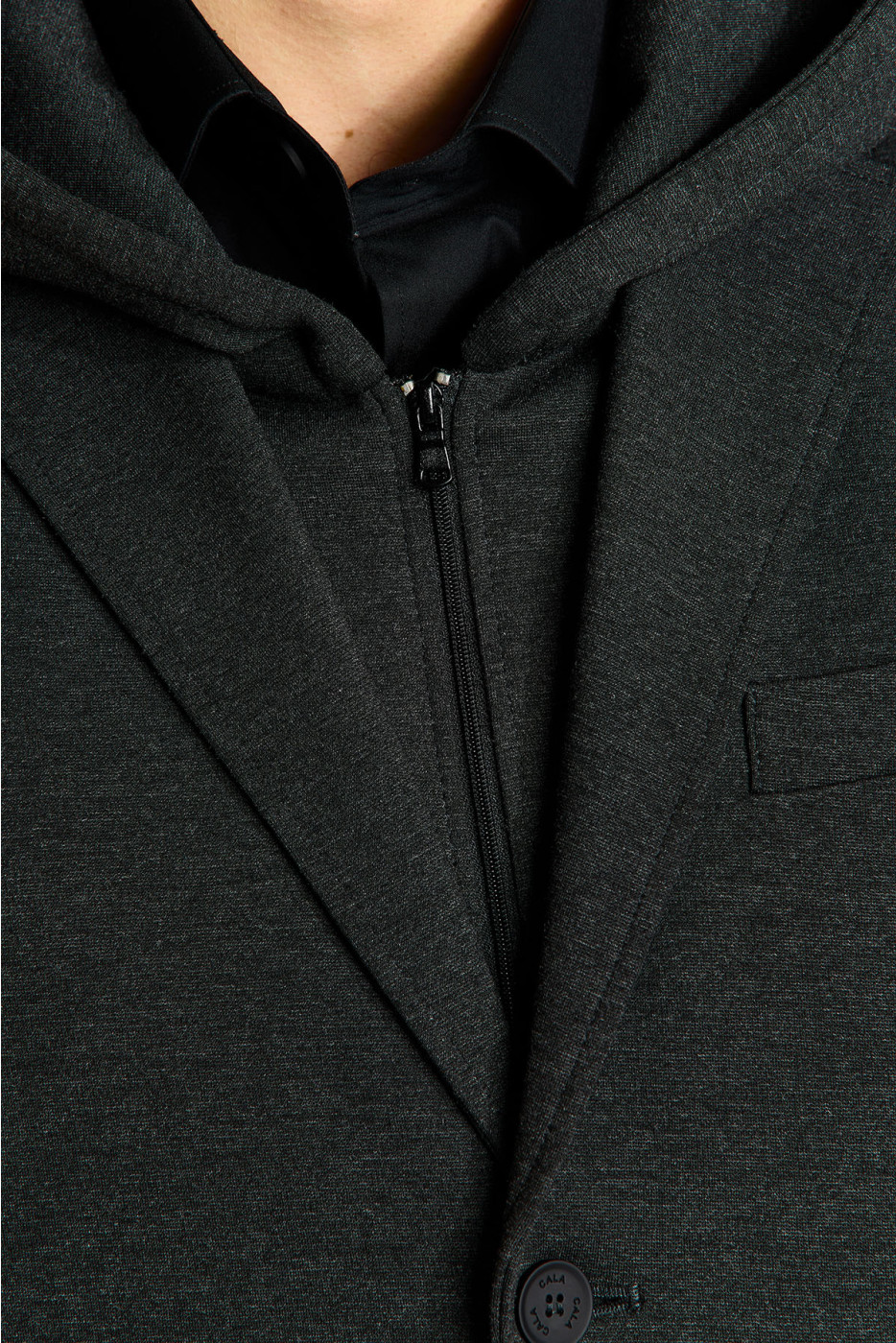 Veste amovible gris anthracite EDDY MATERA - 5