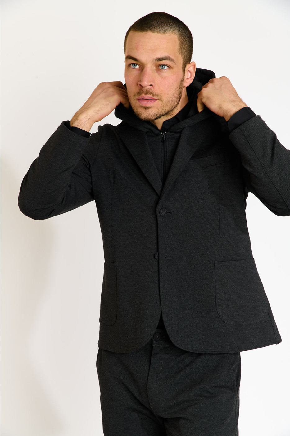 Veste amovible gris anthracite EDDY MATERA - 2