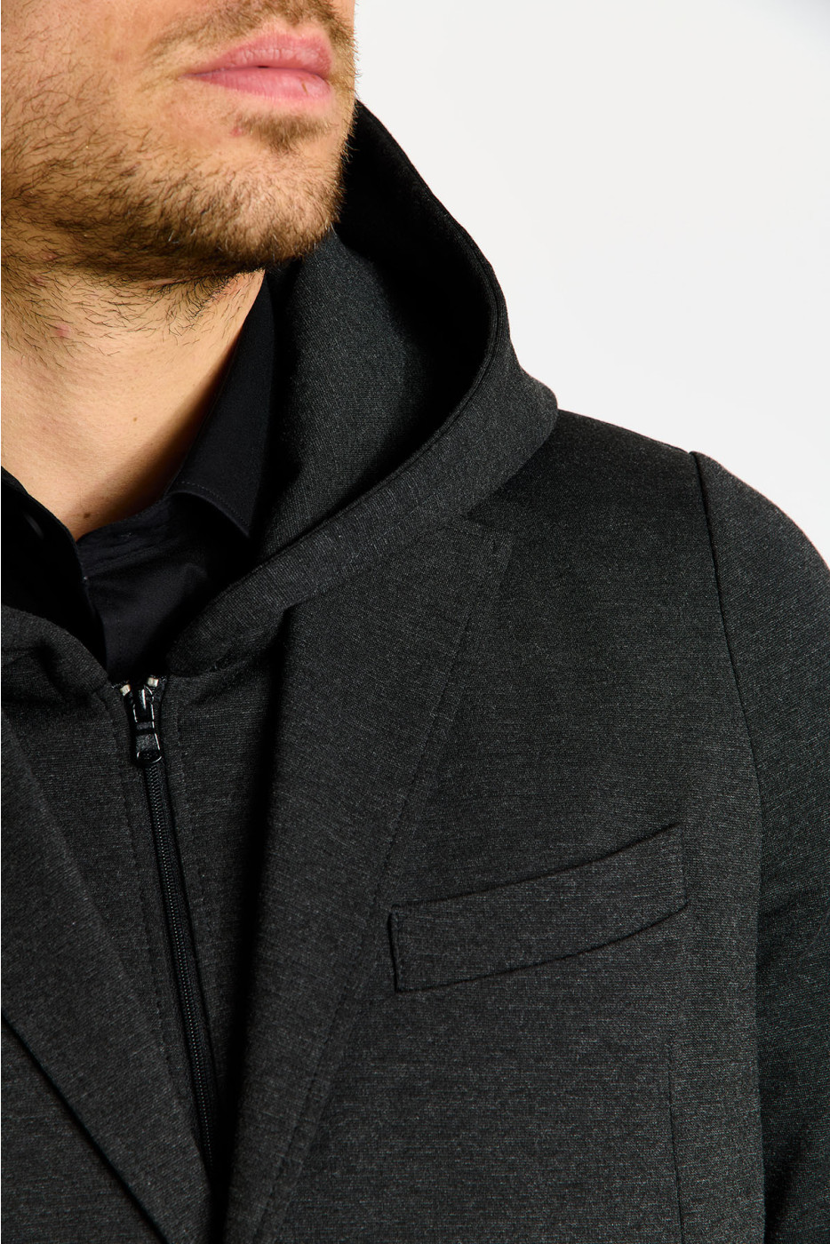 Veste amovible gris anthracite EDDY MATERA - 4