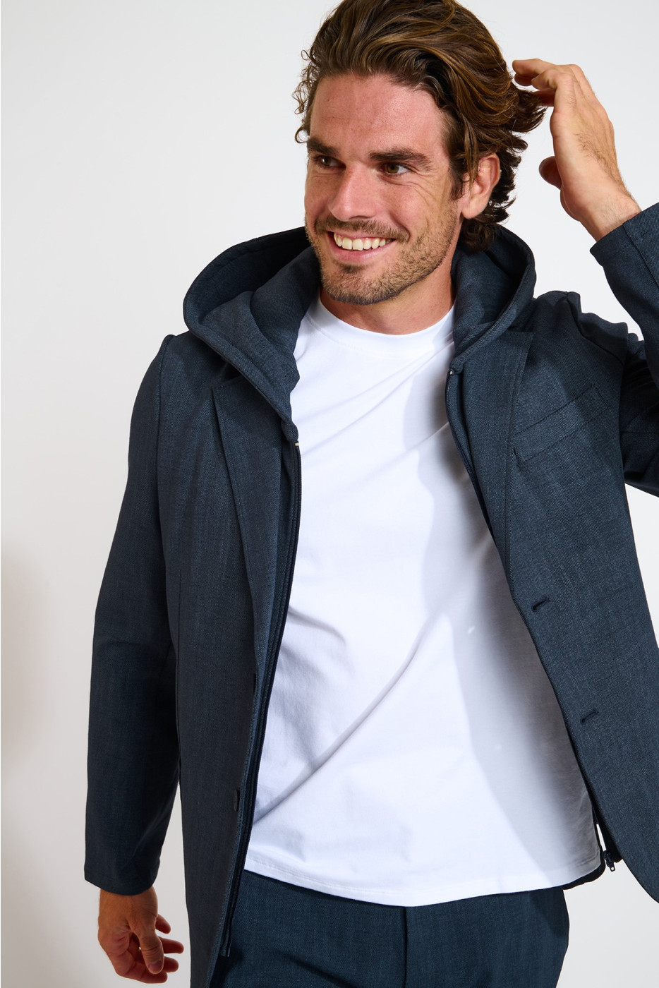 Veste amovible bleu marine EDDY TREMEZZO - 3