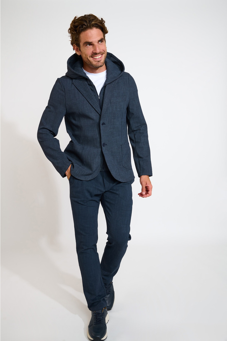 Veste amovible bleu marine EDDY TREMEZZO - 2
