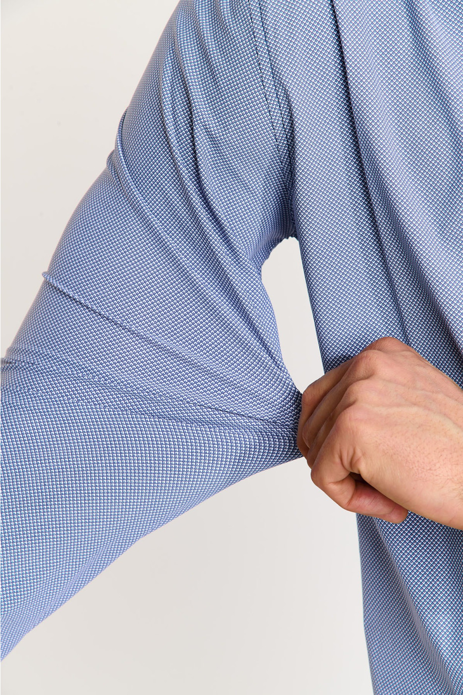 Chemise bleu marine JEAN MURCIE - 4