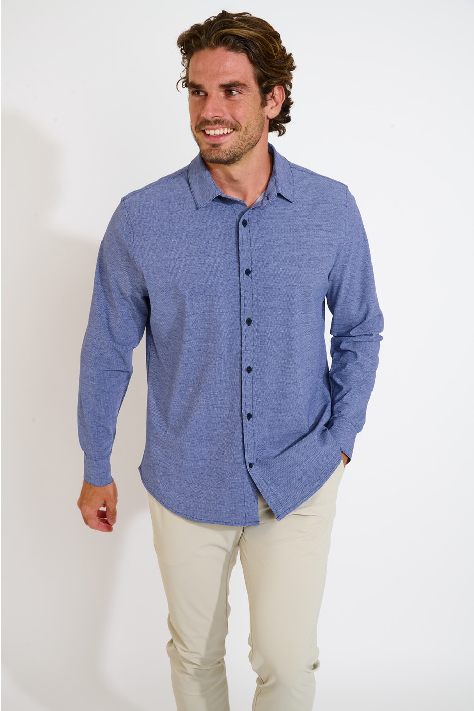 Chemise marine JEAN MURCIE - 2