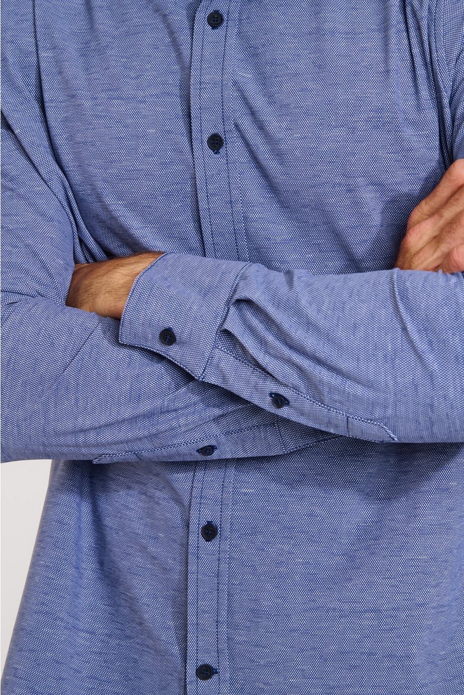 Chemise marine JEAN MURCIE - 5