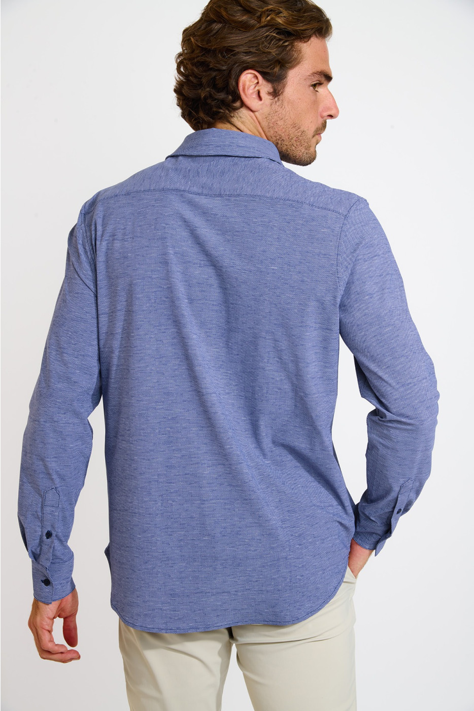 Chemise marine JEAN MURCIE - 6