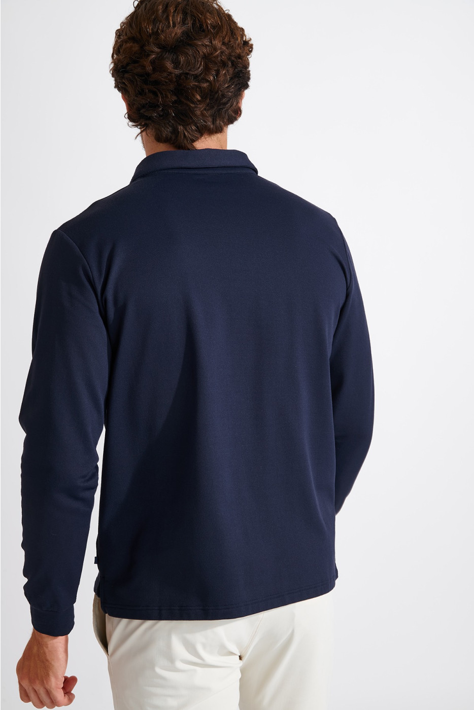 CHEMISE MANCHES LONGUES BLEUE ALAIN PAGANI - 3