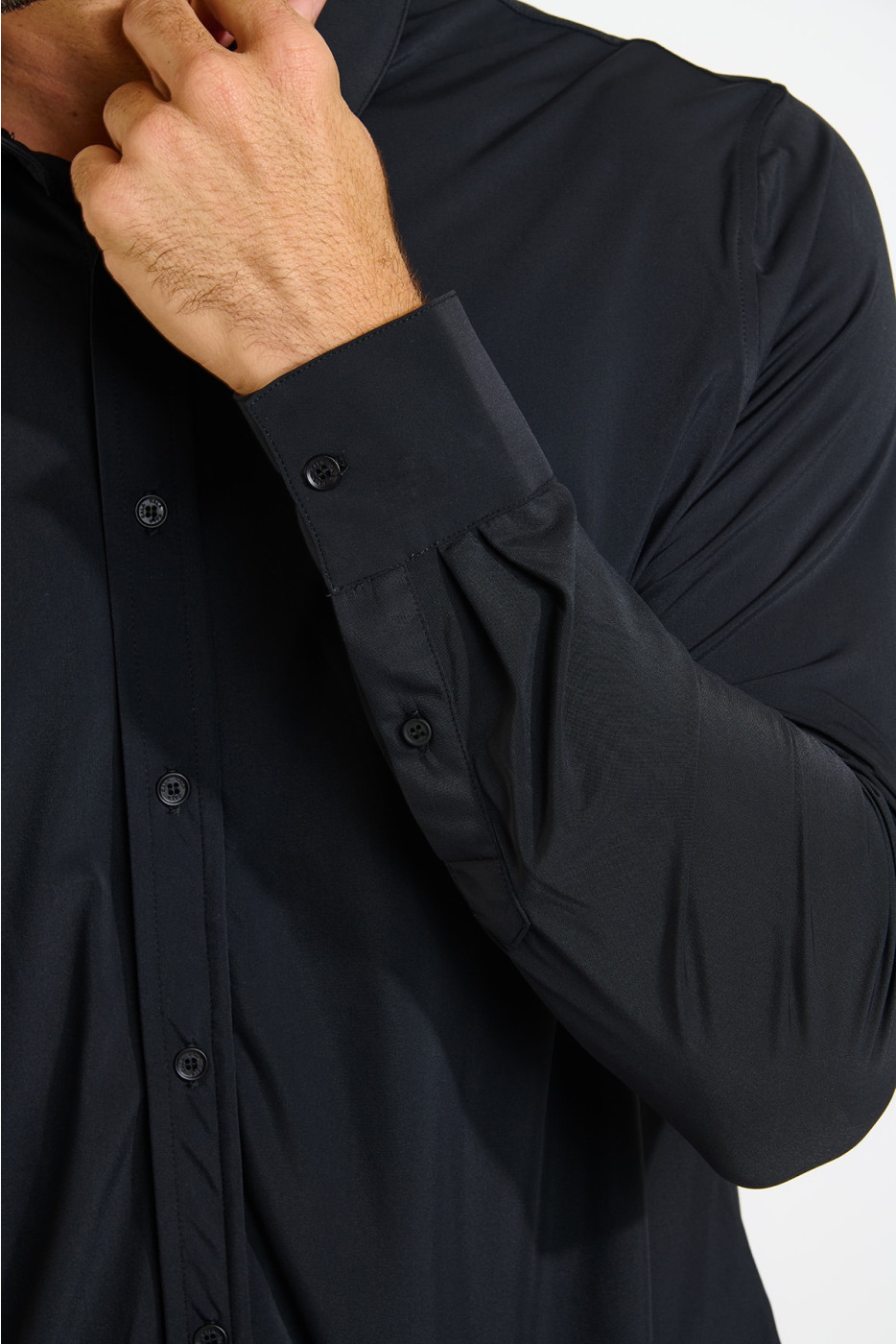 Chemise noire JEAN SIENA - 5