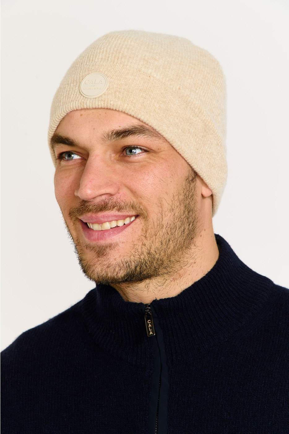Bonnet Beige Homme MAEL MONZA - 1